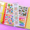 Kaleidoscope SnowflakesSticker Sheet - Freshie & Zero Studio Shop