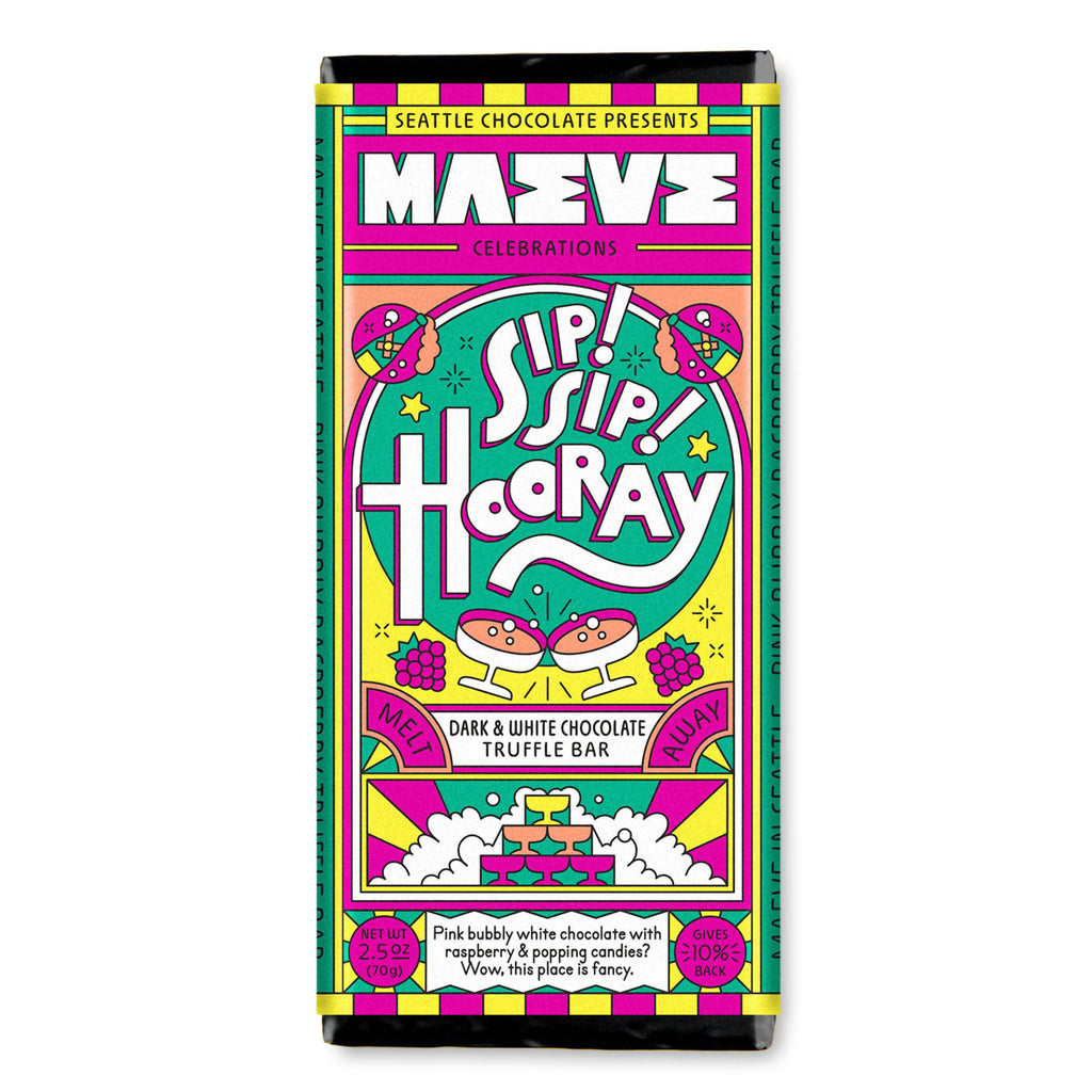 Sip Sip Hooray Truffle Bar - Freshie & Zero Studio Shop