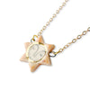 Smiling Sun Ceramic Pendant Handmade Necklace - Freshie & Zero Studio Shop