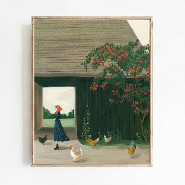 Janet Hill Art Print: The Bellrose - 8.5"x11" - Freshie & Zero Studio Shop