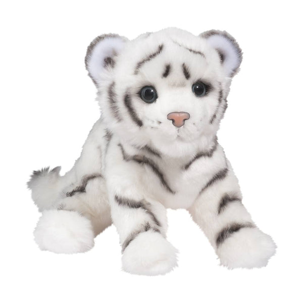 Silky the White Tiger Cub Soft Plush Toy - Freshie & Zero Studio Shop