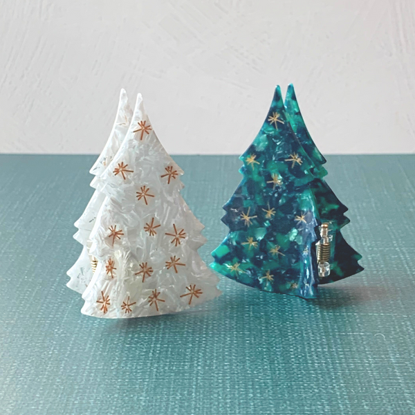 Christmas Tree Hair Claw Clip - Freshie & Zero Studio Shop