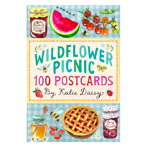 Wildflower Picnic Postcards: 100 Postcards by Katie Daisy - Freshie & Zero Studio Shop