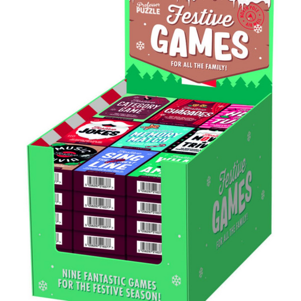 Mini Festive Matchbox Games - Freshie & Zero Studio Shop