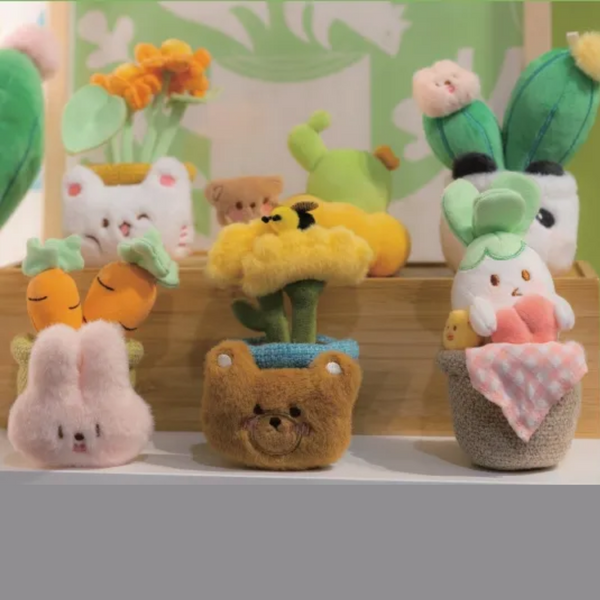 Fluffy Flower Pot Blind Box Series - Freshie & Zero Studio Shop
