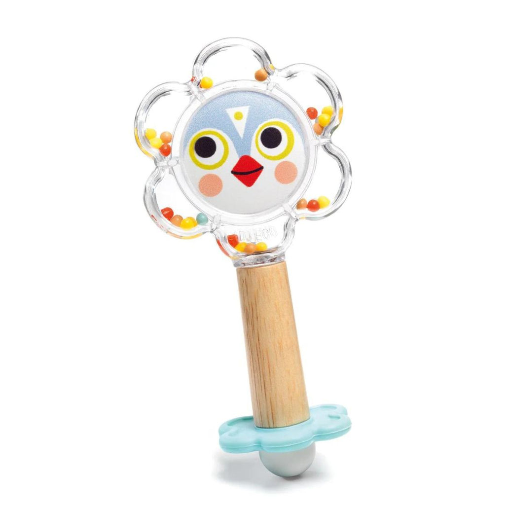 Djeco Baby Flower Rattle - Freshie & Zero Studio Shop