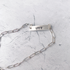 Silver Intention Bracelet: Love - Freshie & Zero Studio Shop