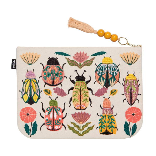 Large Zipper Pouch by Danica- Amulet - Freshie & Zero Studio Shop