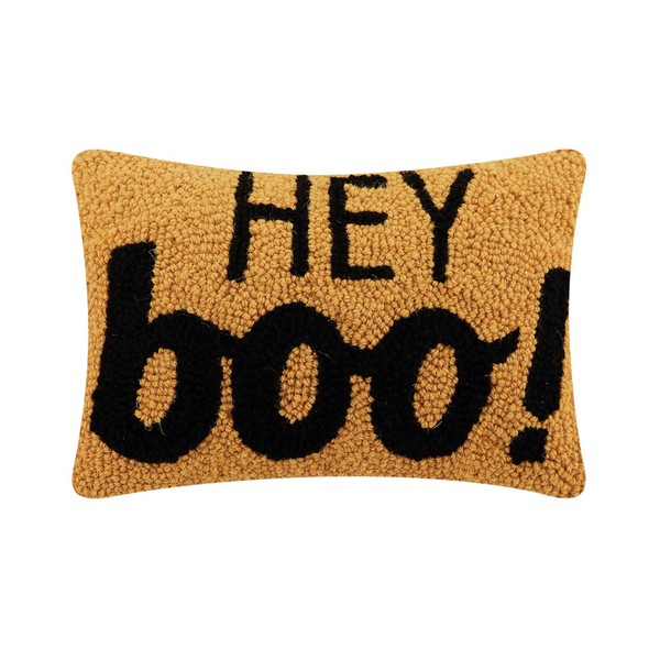 Hey Boo Small Hook Pillow - Freshie & Zero Studio Shop