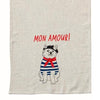 French Animals Linen Blend Tea Towels - Freshie & Zero Studio Shop