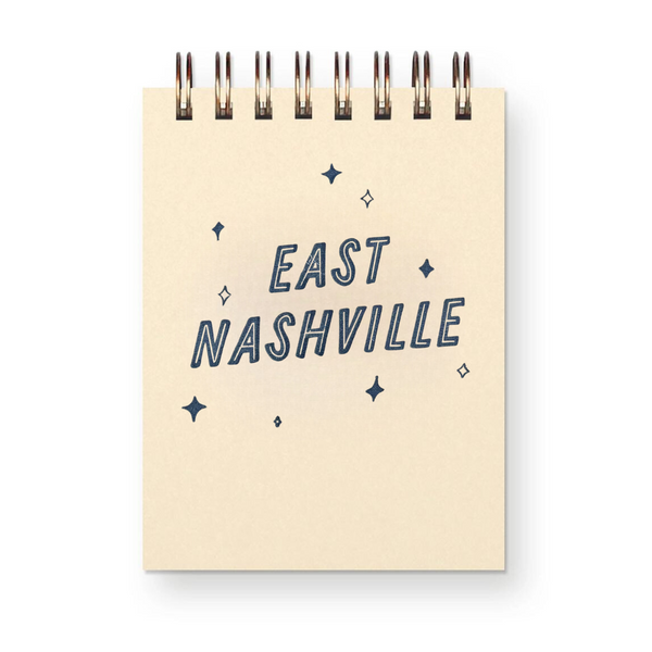 East Nashville Pocket Notepad: French Vanilla - Freshie & Zero Studio Shop
