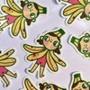 Banana Girl Fruity Fairy Vinyl Sticker - Freshie & Zero Studio Shop