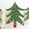 Christmas Trees Paper Concertina Garland by East End Press - Freshie & Zero Studio Shop