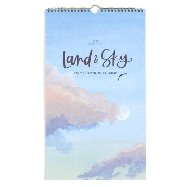 2026 Land & Sky Landscapes Wall Calendar - Freshie & Zero Studio Shop