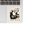 Screaming is Self Care Possum Vinyl Sticker - Freshie & Zero Studio Shop