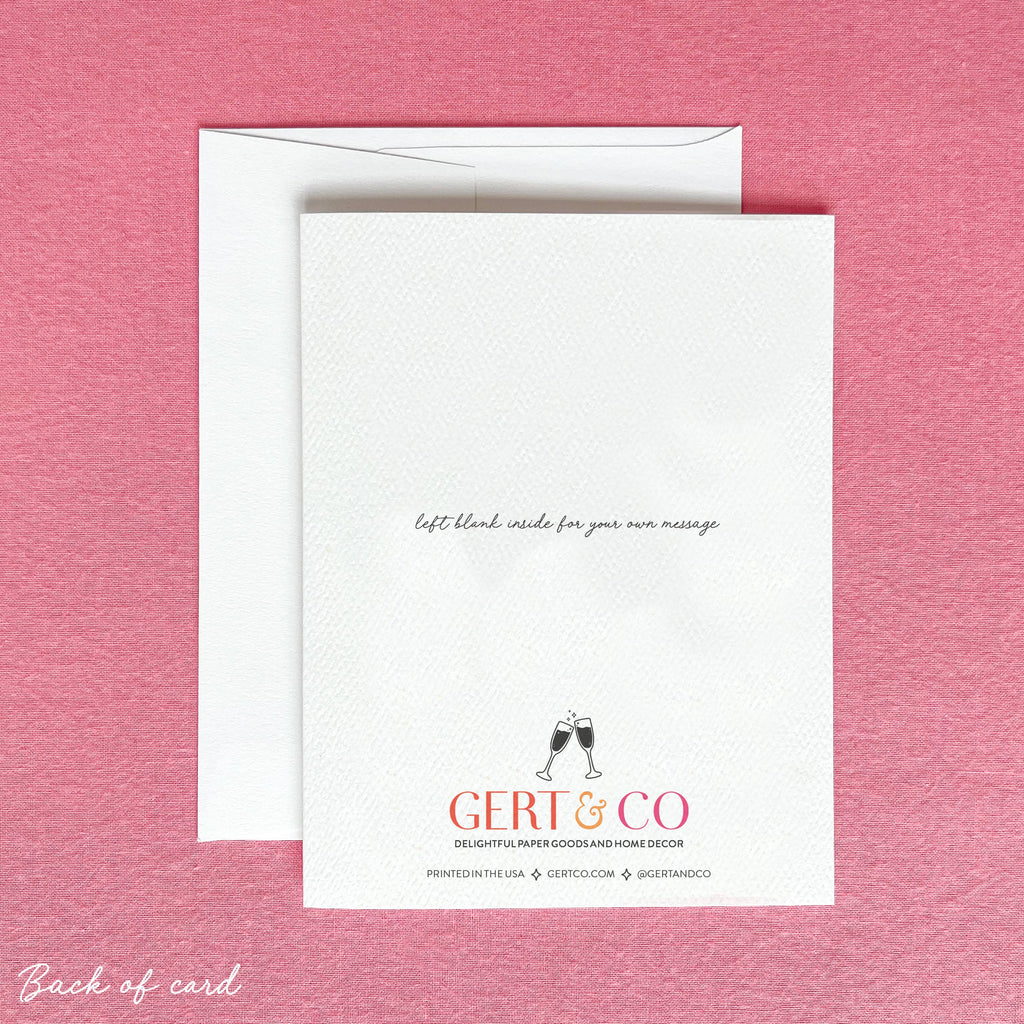 Thanks for Being Like a Mom to Me Greeting Card - Freshie & Zero Studio Shop