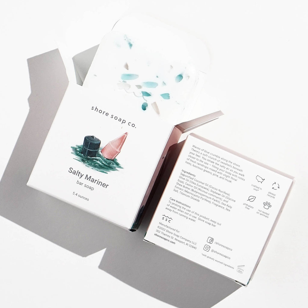 Salty Mariner Bar Soap - Freshie & Zero Studio Shop