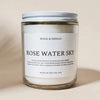 Rose Water Sky Candle 8oz - Freshie & Zero Studio Shop