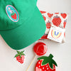 Strawberry Dad Hat by Tiny Deer Studio - Freshie & Zero Studio Shop