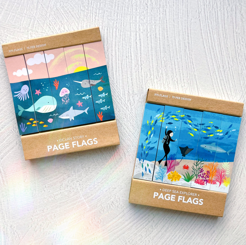 Page Flags: Ocean Story - Freshie & Zero Studio Shop