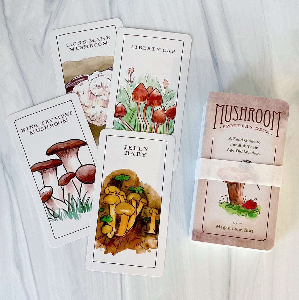 Mushroom Spotter's Card Deck - Freshie & Zero Studio Shop