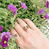 Labradorite Bar & Bezel Gold Ring - Freshie & Zero Studio Shop