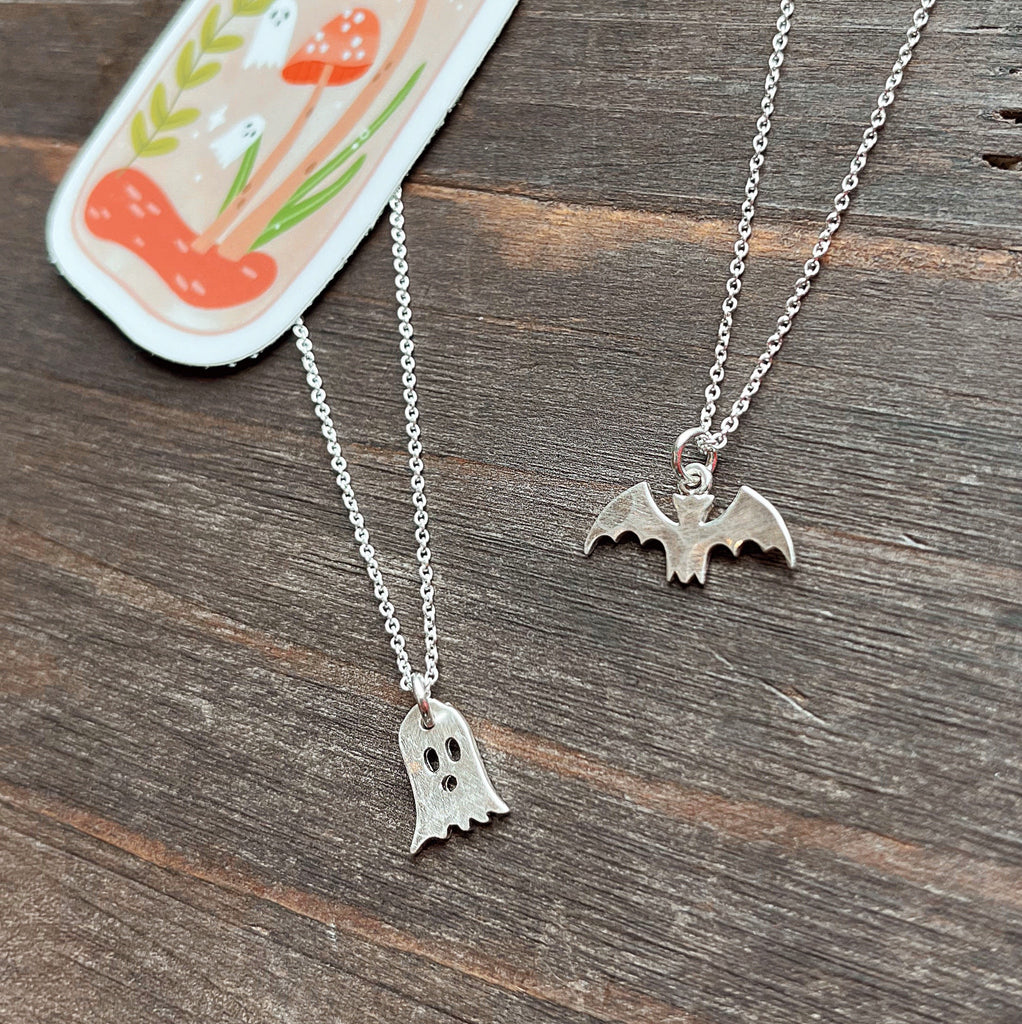 Little Ghost Necklace - Freshie & Zero Studio Shop
