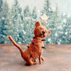 Holiday Cat Felt Ornament - Freshie & Zero Studio Shop
