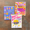 Older Bud Wiser Birthday Greeting Card - Freshie & Zero Studio Shop