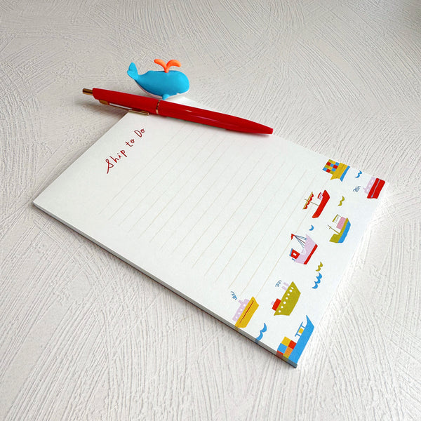 Ship to Do Boats Notepad - Freshie & Zero Studio Shop