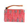 Coral Turquoise Pure Cotton Leather Unisex Beaded Wristlet - Freshie & Zero Studio Shop