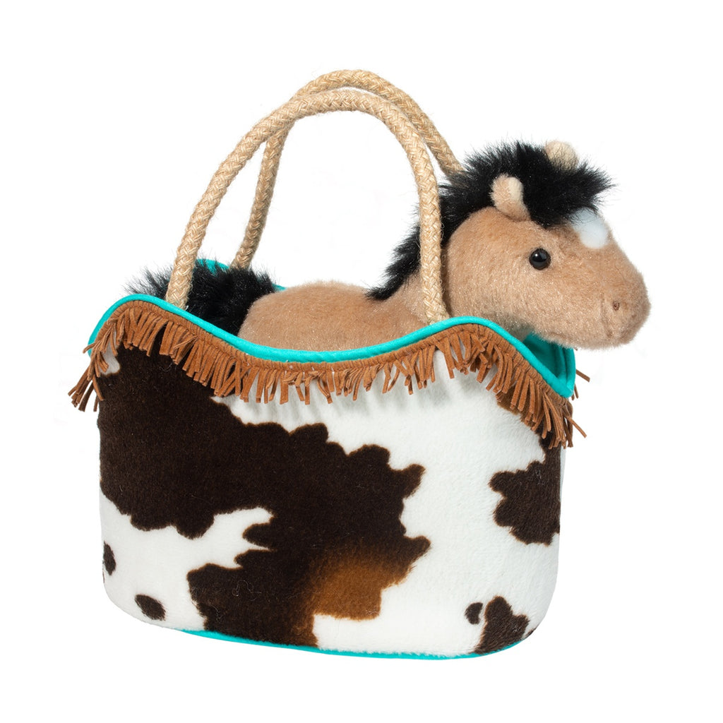 Horse Plushie in a Purse: Sassy Pet Saks - Freshie & Zero Studio Shop