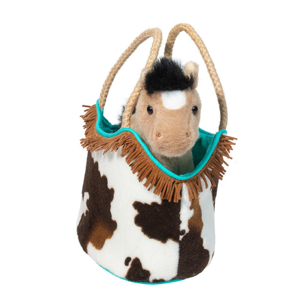 Horse Plushie in a Purse: Sassy Pet Saks - Freshie & Zero Studio Shop