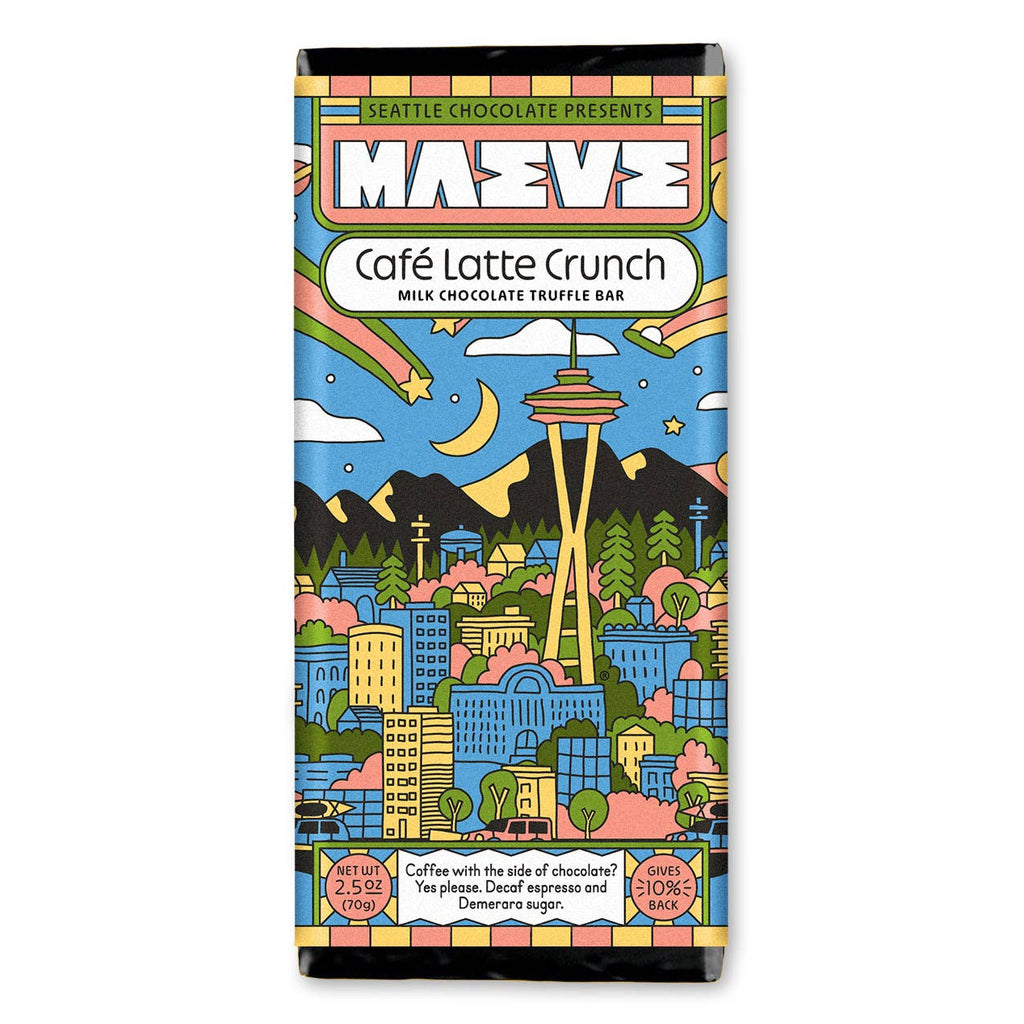 Café Latte Crunch Truffle Bar - Freshie & Zero Studio Shop
