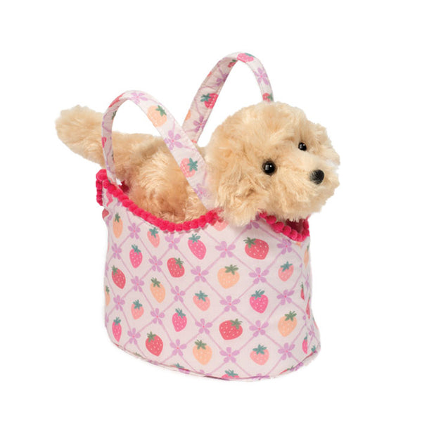 Dog Plushie in a Purse: Sassy Pet Saks - Freshie & Zero Studio Shop