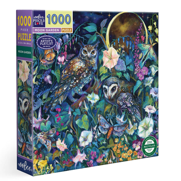 Moon Garden 1000 Piece Puzzle - Freshie & Zero Studio Shop