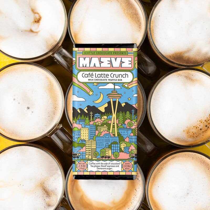Café Latte Crunch Truffle Bar - Freshie & Zero Studio Shop