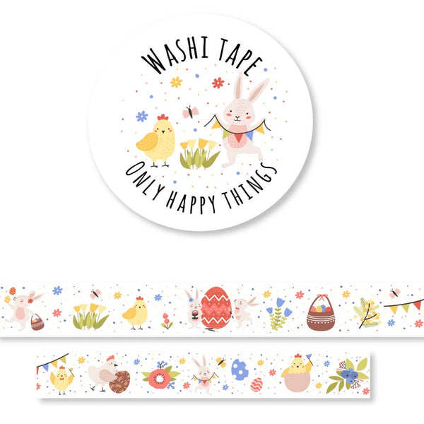 Washi Tape: Happy Easter - Freshie & Zero Studio Shop