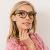 Peepers Reading Glasses: Center Stage Gray Tortoise - Freshie & Zero Studio Shop
