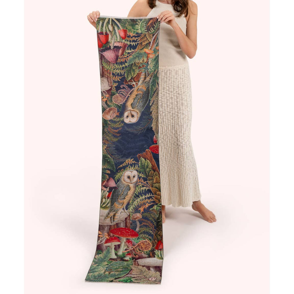 Lux Scarf by Powder - Wild Woodland Owl - Freshie & Zero Studio Shop