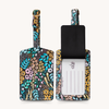 Black Floral Luggage Tag - Freshie & Zero Studio Shop