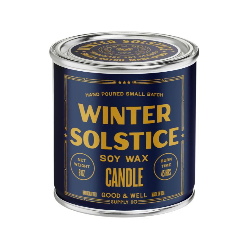 Winter Solstice Soy Candle by Good & Well Supply Co. - Freshie & Zero Studio Shop