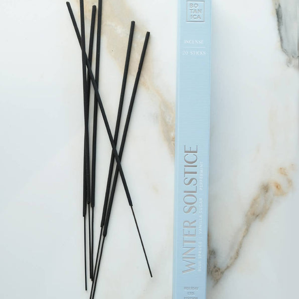 Winter Solstice Holiday Incense by Botanica - Freshie & Zero Studio Shop