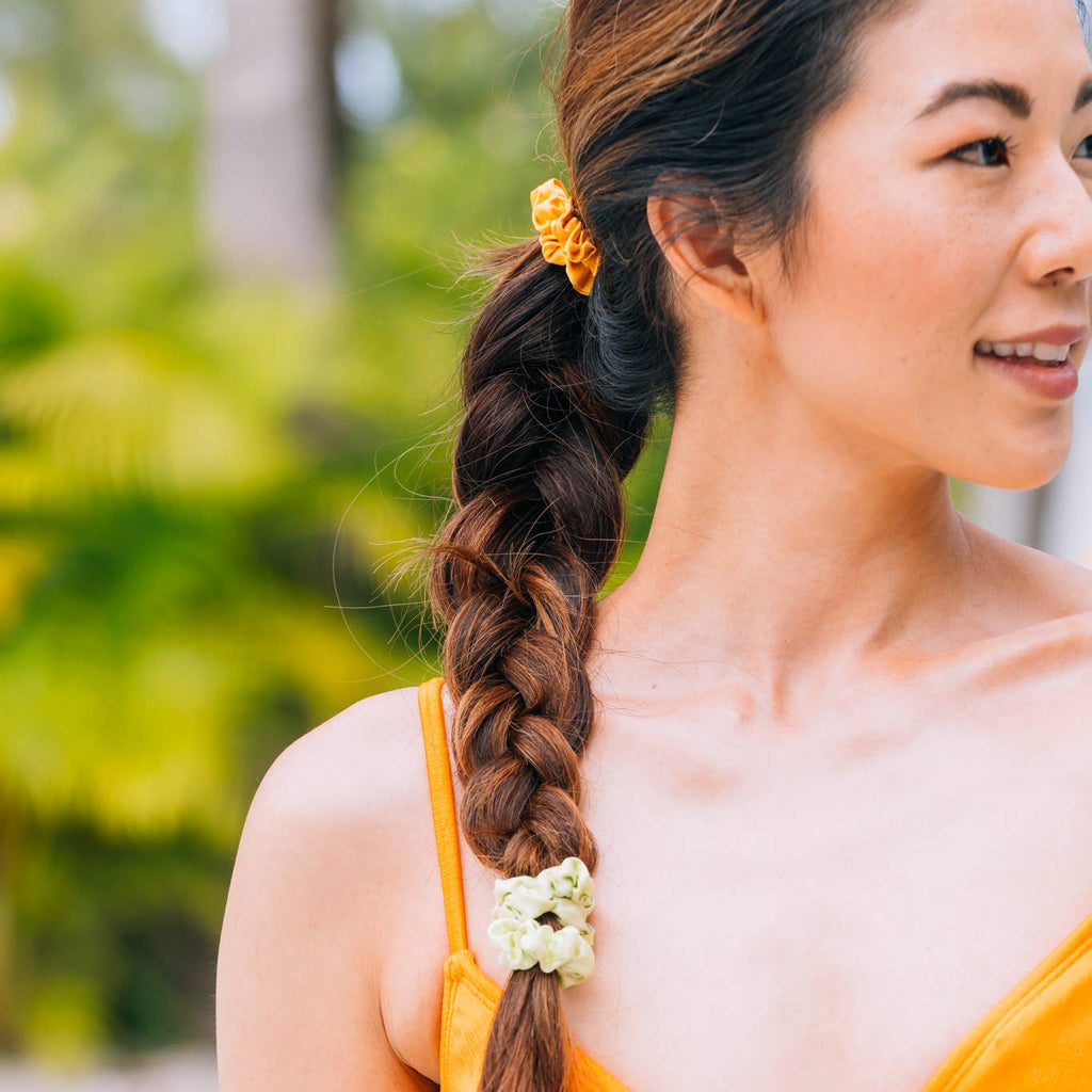 Teleties Small Silk Scrunchies - Set of 3 - Freshie & Zero Studio Shop