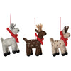 Felted Wool Arctic Deer Ornaments - Freshie & Zero Studio Shop