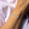 Silver Intention Bracelet: Resilience - Freshie & Zero Studio Shop