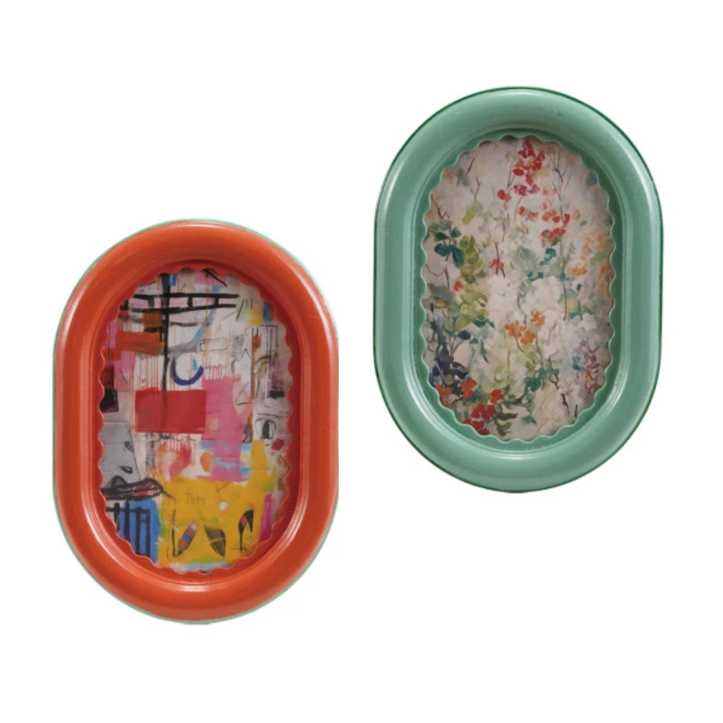 Two Tone Oval Photo Frame - Freshie & Zero Studio Shop