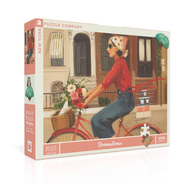 Brownstones - 1000 Piece Jigsaw Puzzle - Freshie & Zero Studio Shop