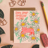 Chill Cat Birthday Greeting Card - Freshie & Zero Studio Shop