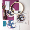 Embroidery Kit - Swallow - Freshie & Zero Studio Shop